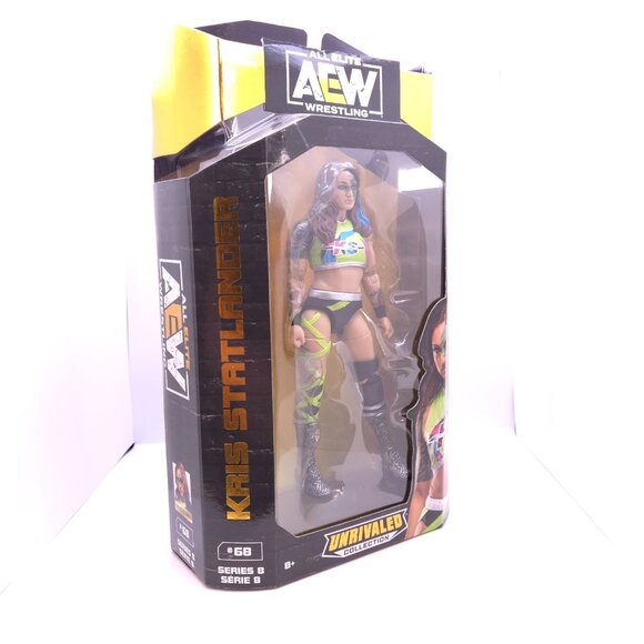 AEW Wrestling Unrivaled Collection Series 8 Kris Statlander 6" Action Figure New - Picture 4 of 7